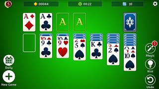 Solitaire Tripledot Klondike Patience Card Game [upl. by Dorise]