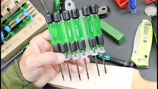 A Mystery plus 16 OEM Emerald Green T5T10 Screwdriver Set Why is the Wera T8 everyone elses T9 [upl. by Aenneea]