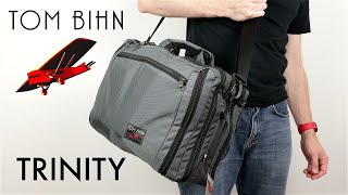 Tom Bihn Trinity Review  Comparing with Techonaut 30 Western Flyer and The Stowaway [upl. by Anyr]