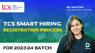 TCS Smart Hiring Registration Process 2023 and 2024 Batch [upl. by Marina]