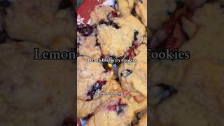 Easy cookie recipe 🫐🍋🍪cookie dessert creatorsearchinsights cookies baking bake recipe [upl. by Oicor]