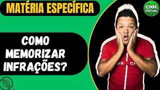 COMO MEMORIZAR INFRAÇÕES DE TRÂNSITO PARA O SIMULADO DETRAN 2024 EXAME TEÓRICO DETRAN 2024 PROVA [upl. by Eldoria]