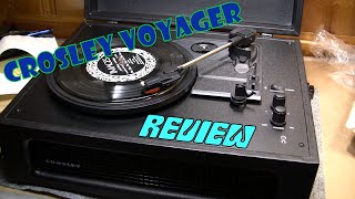 Crosley Voyager Suitcase Record Player Review [upl. by Uwkuhceki]