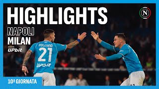 HIGHLIGHTS  Napoli  Milan 22  Serie A 10ª giornata [upl. by Cynthie308]