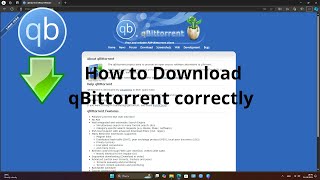 How to Download qBittorrent Correctly [upl. by Ahsien373]