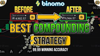 Binomo 1Min compounding Strategy 2024  Binomo Trading Strategy  9999 Winning Strategy  Binomo [upl. by Lahtnero196]