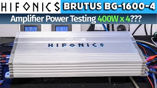 Hifonics BG16004  400W x 4 Find out [upl. by Frasco]