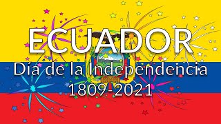 🇪🇨 Ecuador Independence Day 2022  National Anthem of Ecuador 213th Anniversary [upl. by Line596]