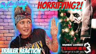 TERRIFIER 3 Teaser Trailer Reaction  Horrifying  My Killer Podcast [upl. by Kristianson]