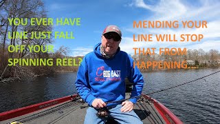 Trouble keeping line on your spinning reel [upl. by Mala]