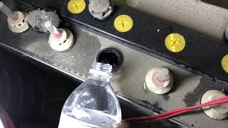 How to refill a tubular inverter battery  Luminous Battery  Distilled Water Refill [upl. by Eiram]