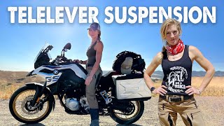 Why BMW GS riders like to stop so much  secret telelever suspension confidence explained [upl. by Odin]