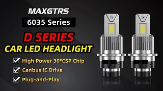 6035 Series D Series Car LED Headlight [upl. by Imoen]