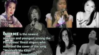 Charice Nostalgia Singing quotMaalaala Mo Kaya Would You Remember  other singers w English Subs [upl. by Ninon]