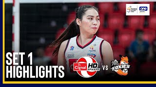 CIGNAL vs FARM FRESH  SET 1 GAME HIGHLIGHTS  2024 PVL REINFORCED CONFERENCE  AUGUST 10 2024 [upl. by Xila]