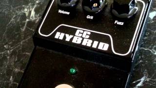 FOXROX CC HYBRID FUZZ PEDAL DEMO [upl. by Stiles]