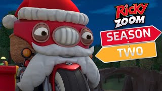 A Very Zoomtastic Christmas ⚡️Season Two ⚡️ Motorcycle Cartoon  Ricky Zoom [upl. by Lednik651]