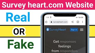 survey heartcom is real or fake  surveyheartcom review  surveyheartcom kya hai [upl. by Treblig]