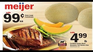 preview weekly ad meijer for this week April 2017 [upl. by Annaihs]