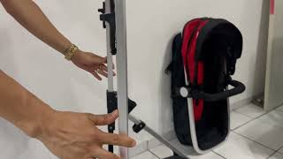 carriola D´Bebe como abrir  guardar y funciones  how to fold unfold stroller Dbebe [upl. by Otanod]