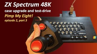 ZX Spectrum composite mod plus upgrade and testdrive Pimp My Eight episode 2 part 3 [upl. by Nawuj]