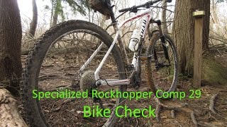 Specialized Rockhopper Comp 29 Bike Check [upl. by Eniac]