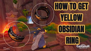 HOW TO GET YELLOW OBSIDIAN RING AND LOCATIONS OF THE FRAGMENTS [upl. by Hubing883]