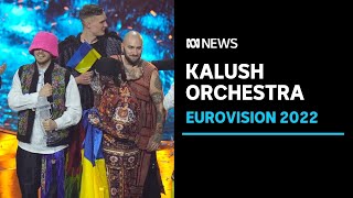 Ukraine wins Eurovision 2022 with Kalush Orchestras Stefania  ABC News [upl. by Roxy]