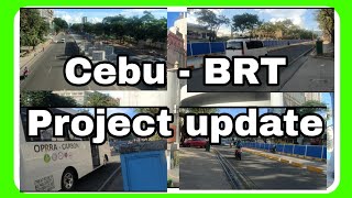 Cebu  BRT ongoing Project uptown portion Of Osmeña Blvd Cebu City Philippines 🇵🇭 [upl. by Weisburgh]