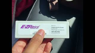 Install your EZ Pass transponder tutorial [upl. by Valenta744]