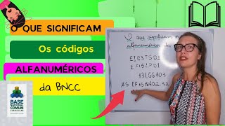 O que significam os códigos da BNCC Identifique as letras e números de antes e depois do principal [upl. by Nuriel]