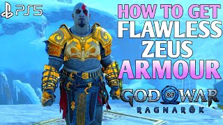 How to Get Flawless Zeus Armor God of War Ragnarok Flawless Zeus Armor  God of War Valhalla Armor [upl. by Nedgo]