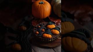 Crostata decorata con le zucche di Halloween 🎃 crostata halloween zucche pumpkinpie [upl. by Ardella6]