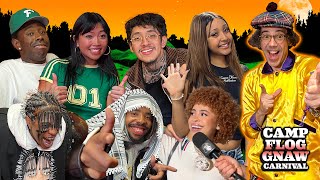 Nardwuar at Camp Flog Gnaw ft Tyler the Creator Earl Sweatshirt Ice Spice Cuco  more [upl. by Seuguh]