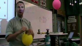 Helium and Sulfur Hexafluoride Demo [upl. by Adnilrev]