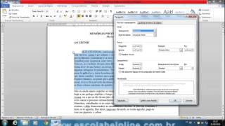 Como Formatar de Trabalhos no Word passo a passo [upl. by Nhguavahs]