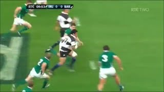 Casey Laulala bounces 138kg prop Tony Buckley [upl. by Akirea]