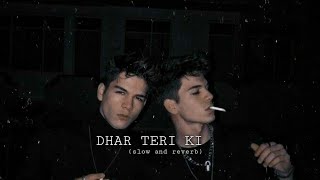 DHAT TERI KI  SLOW AND REVERB [upl. by Adnowal]