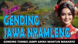 LANGGAM JAWA PALARAN Nglaras Gending Sinambi Leyehleyeh Ngunjuk Kopi Nasgitel Tombo Kangen Kampung [upl. by Yordan]