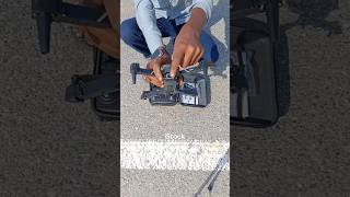 E88 drone dual camera 4K video and unboxing 😳ytshorts shorts [upl. by Kinnon]