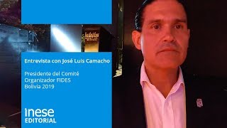 FIDES 2019  Entrevista con José Luis Camacho [upl. by Schreiber]