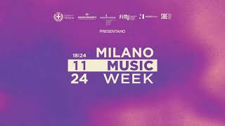 Milano Music Week 2024 sta arrivando [upl. by Anaujahs]