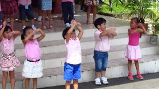 Buwan ng Wika  Ryan Dancing with Nursery and Kinder Classes [upl. by Yhtac666]