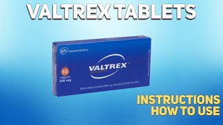 Valtrex tablets how to use Mechanism of action Uses Dosage Side Effects [upl. by Ardel]