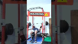 PROGRESSIONI NOBILI shorts roadto200kg [upl. by Rothwell]