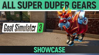 Goat Simulator 3 Super Duper Pack  All New Gears  Showcase  New Abilities [upl. by Aihseyt]