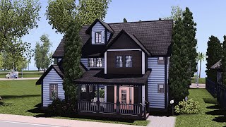 building for my custom world in The Sims 3 again  Cypress Bend  Speed Build [upl. by Notlew]