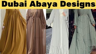 Dubai abaya designs  Stylish abaya design 2024  New abaya style 2024 [upl. by Sophia340]