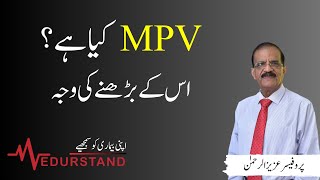 Urdu What is MPV  Role of MPV  MPV in CBC test  Medurstand by Prof Aziz ur Rehman MPV CBC [upl. by Neeluqcaj]