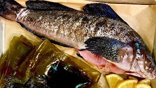 Awesome Recipe for Kelp Greenling or Rockfish on the Grill [upl. by Domash]